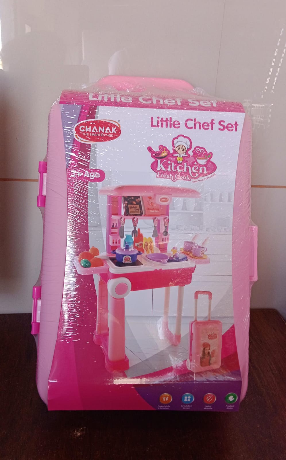 3-in-1 Kitchen Set for Kids with Suitcase – Role Play Cooking Toy for Girls & Boys (3+) 3-in-1 Kitchen Set for Kids with Suitcase – Role Play Cooking Toy for Girls & Boys (3+)
